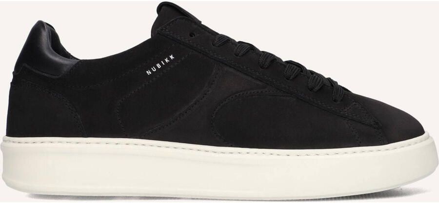 NUBIKK Lage Sneakers Heren Vic Cosmo Nubuck Zwart