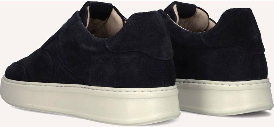 NUBIKK Lage Sneakers Heren Vick Ease Suède Blauw
