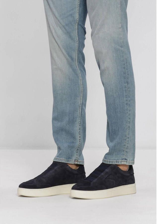 NUBIKK Lage Sneakers Heren Vick Ease Suède Blauw - Foto 2