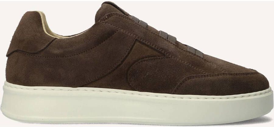 NUBIKK Lage Sneakers Heren Vick Ease Suède Bruin