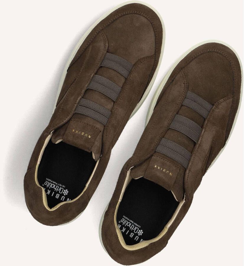 NUBIKK Lage Sneakers Heren Vick Ease Suède Bruin - Foto 2