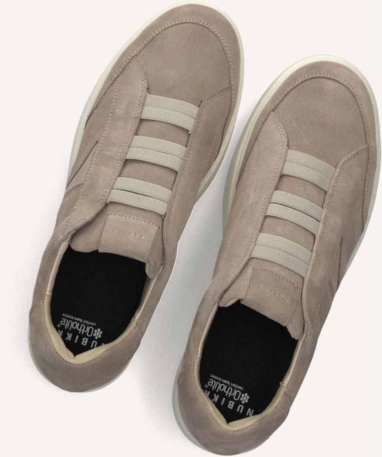 NUBIKK Lage Sneakers Heren Vick Ease Suède Taupe - Foto 2