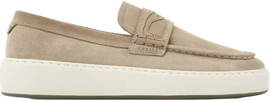 NUBIKK Loafers Heren Jiro Gatsby Maat: 41 Materiaal: Suède Kleur: Taupe - Foto 6