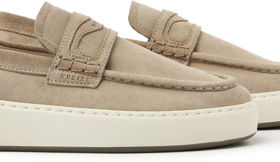 NUBIKK Loafers Heren Jiro Gatsby Maat: 41 Materiaal: Suède Kleur: Taupe - Foto 7