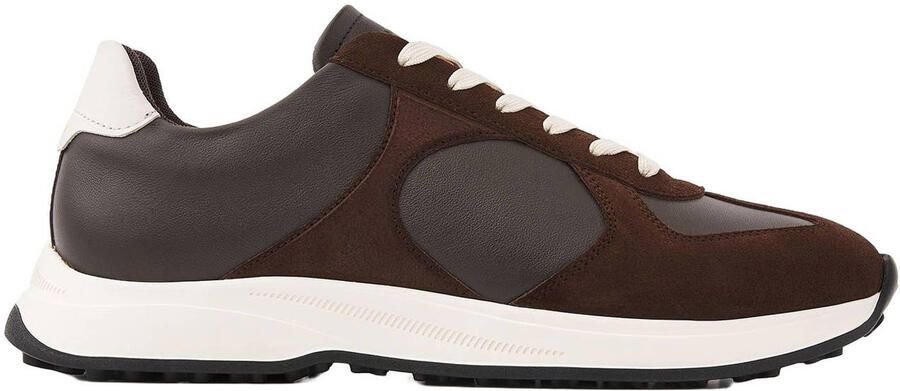 Nubikk Finn Rio dk brown combi Bruin