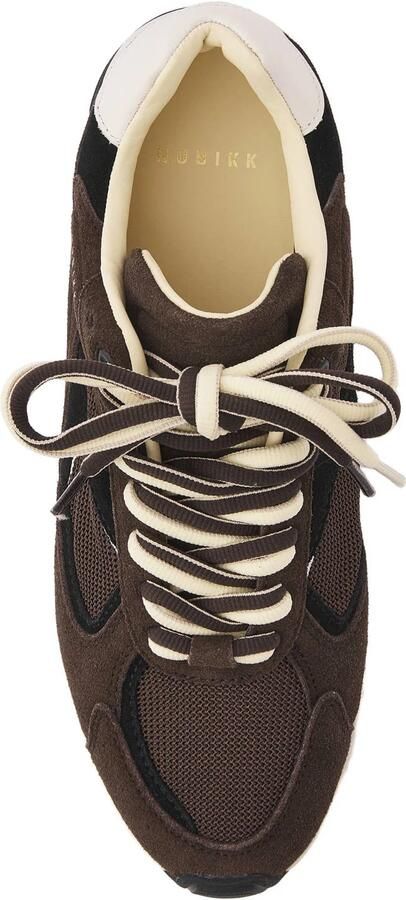 Nubikk suède sneakers donkerbruin - Foto 3