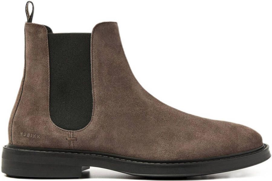 NUBIKK Chelsea Boots Heren Tucson Rai Maat: 42 Materiaal: Suède Kleur: Grijs - Foto 2