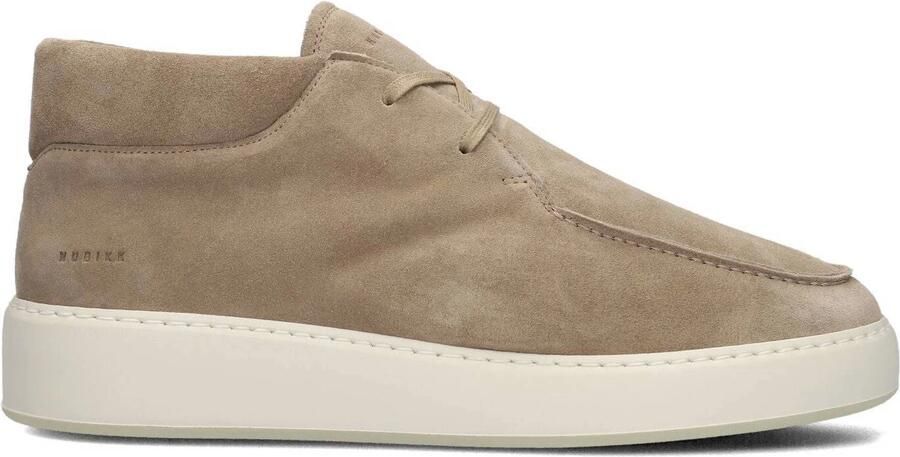 NUBIKK Veterschoenen Heren Jiro Gio Fur Maat: 41 Materiaal: Suède Kleur: Taupe - Foto 6