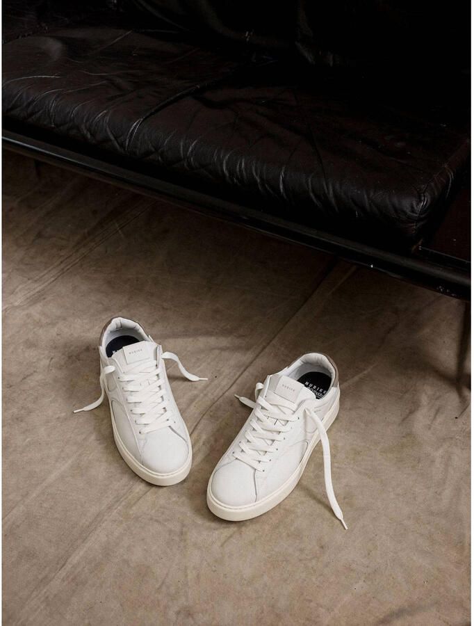 NUBIKK Lage Sneakers Heren Vic Cosmo Maat: 41 Materiaal: Leer Kleur: Wit