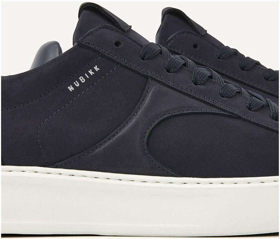 NUBIKK Lage Sneakers Heren Vic Cosmo Maat: 44 Materiaal: Nubuck Kleur: Blauw
