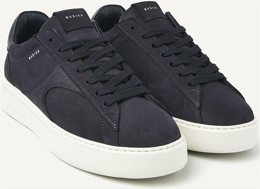 NUBIKK Lage Sneakers Heren Vic Cosmo Maat: 41 Materiaal: Nubuck Kleur: Blauw - Foto 2