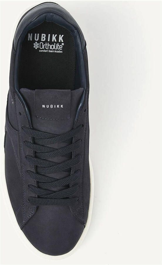 NUBIKK Lage Sneakers Heren Vic Cosmo Maat: 41 Materiaal: Nubuck Kleur: Blauw - Foto 3
