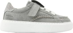 Nubikk Vince Caldera K suède sneaker grijs Effen Sneakers