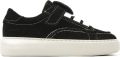 Nubikk Vince Caldera K suède sneakers zwart Effen - Zwart