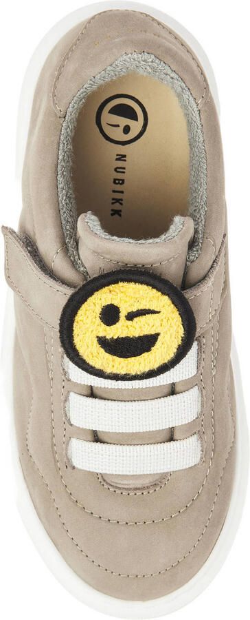 Nubikk Vince Rush K leren sneakers taupe - Foto 3