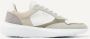 NUBIKK Lage Sneakers Heren Rock Road Wave Maat: 46 Materiaal: Suède Kleur: Wit - Thumbnail 1