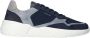 NUBIKK Lage Sneakers Heren Roque Road Wave Maat: 41 Materiaal: Nubuck Kleur: Blauw - Thumbnail 1