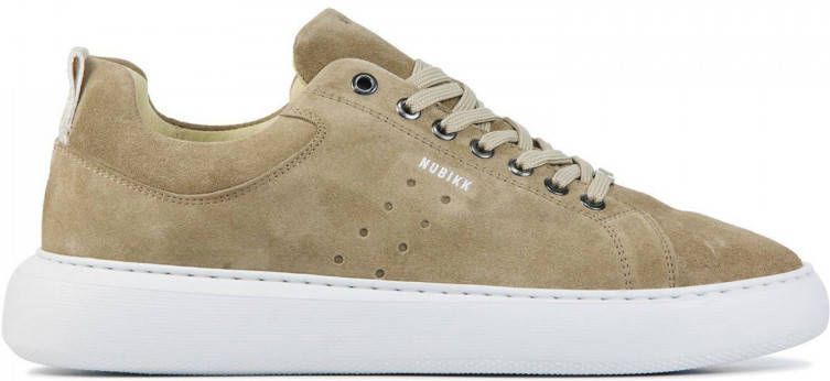 Nubikk Scott Marlin suède sneakers bruin taupe