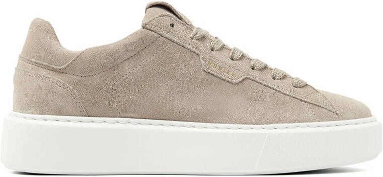 NUBIKK Lage Sneakers Dames Vince Tora Dames Maat: 41 Materiaal: Suède Kleur: Beige