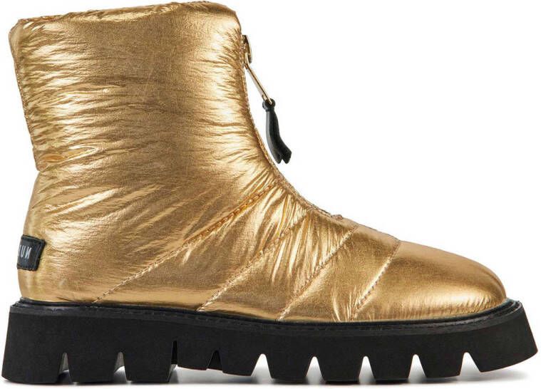 Nubikk Yeti enkelboots goud