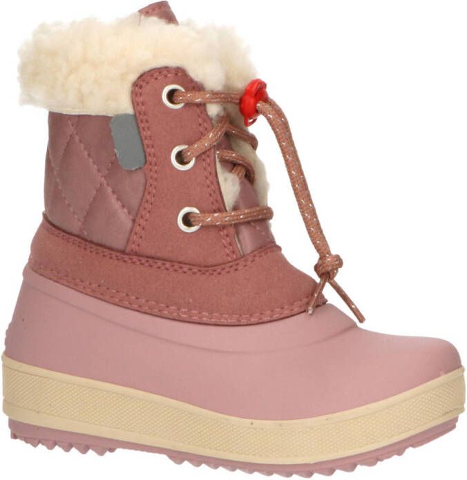 Olang Ape snowboots roze Meisjes Imitatieleer 19-20