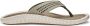 Olukai Ulele Heren leren slippers Clay Mustang - Thumbnail 1