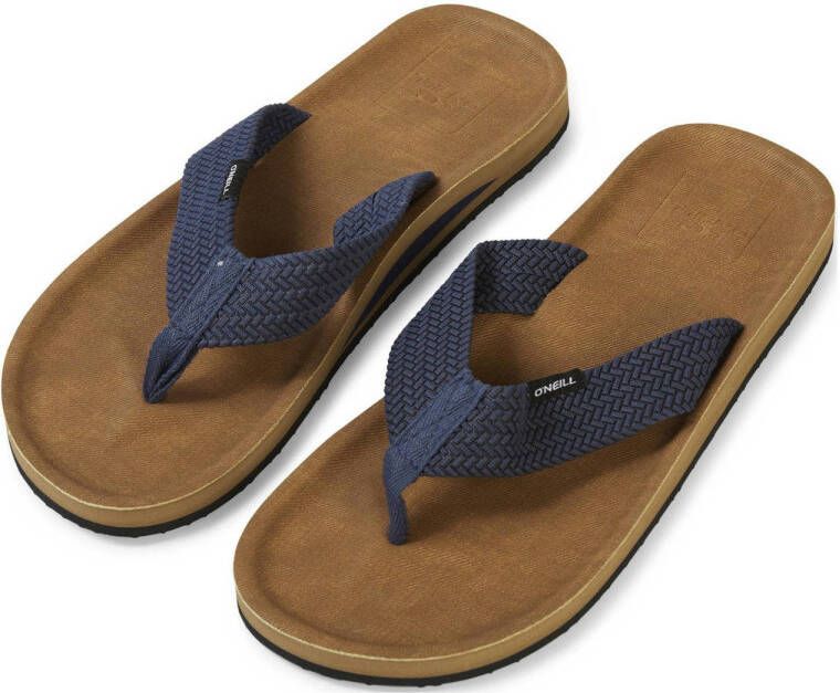 O'Neill Chad Logo Sandals teenslippers blauw beige
