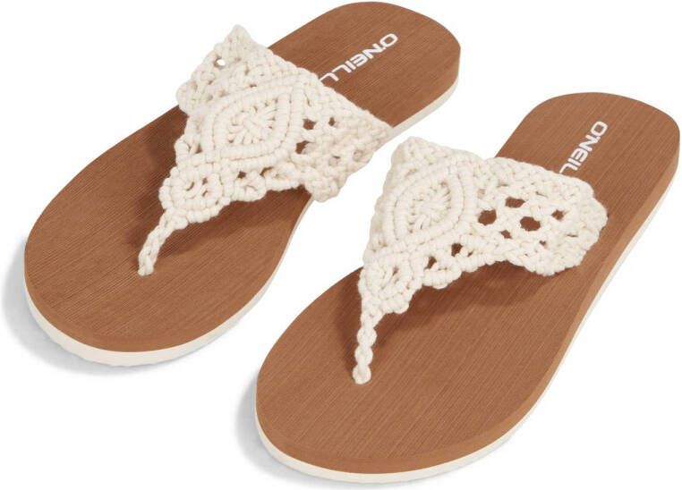 O'Neill Women's Ditsy Crochet Sandals Sandalen bruin beige