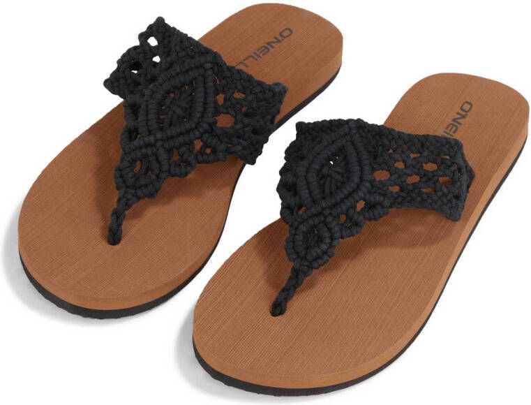 O'Neill Women's Ditsy Crochet Sandals Sandalen bruin zwart