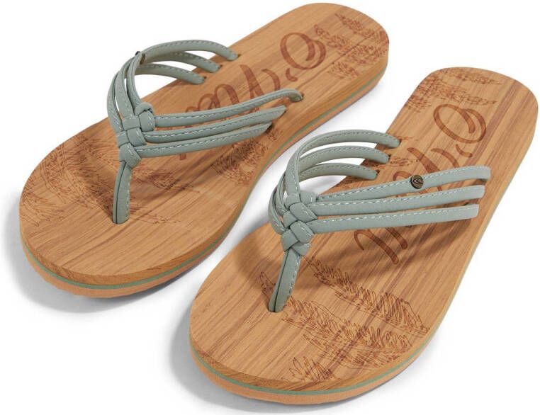 O'Neill Ditsy Sandals teenslippers grijsgroen