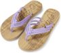 O'Neill Ditsy Sandals teenslippers lila Paars Meisjes Imitatieleer 38 - Thumbnail 1