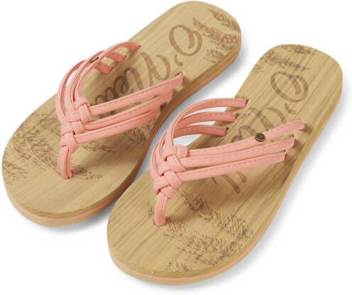 O'Neill Ditsy Sandals teenslippers zalmroze Meisjes Imitatieleer 31