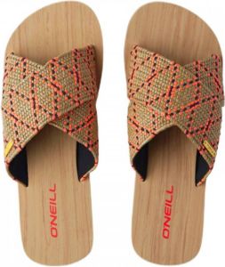 O'Neill Ditsy Slides slippers lichtbruin