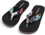 O'Neill Ditsy Sun Sandals teenslippers met bloemenprint zwart blauw Meisjes Textiel 31 - Thumbnail 1