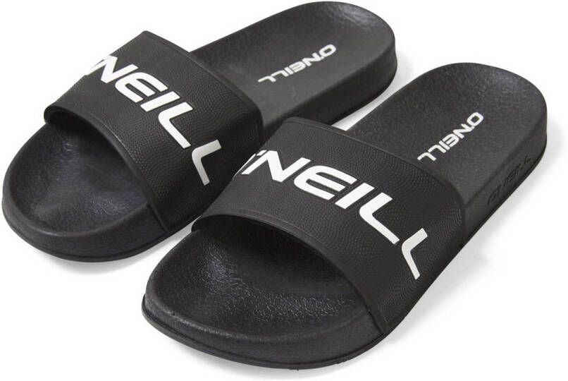 O'Neill Heren Logo Slides Black Out ZWART