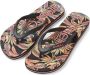 O'Neill Moya teenslippers met bloemenprint zwart - Thumbnail 1