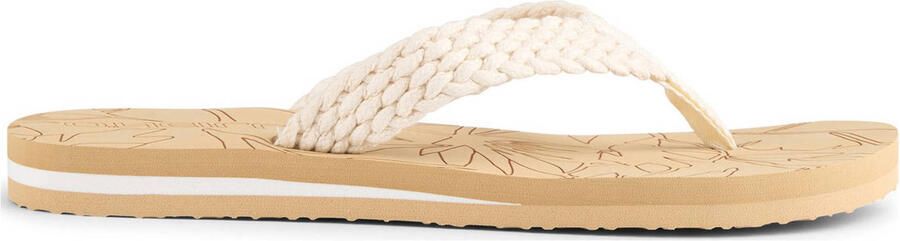 O'Neill Women's Floral Sandals Sandalen beige wit