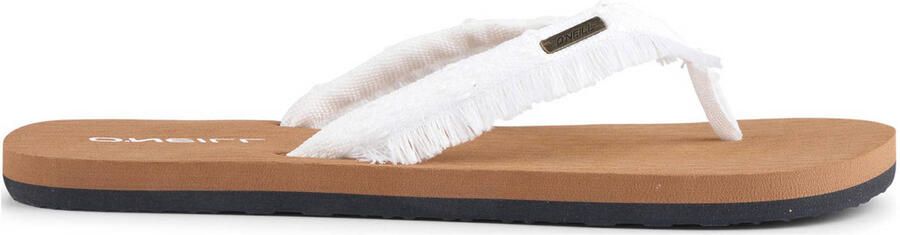 O'Neill teenslipper model Ditsy Jacquard Dames Bruin Wit