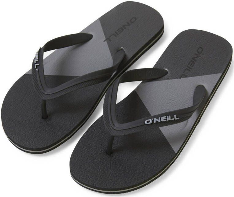 O'Neill Profile Colourblock Sandals teenslippers zwart grijs