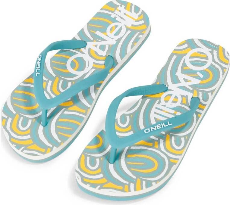 O'Neill Profile Graphic Sandals teenslippers aquablauw Meisjes Rubber 28.5