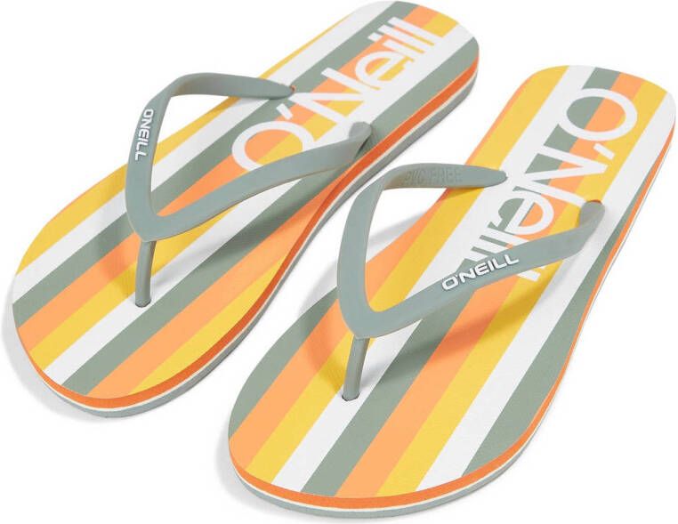 O'Neill Profile Graphic Sandals teenslippers oranje grijs