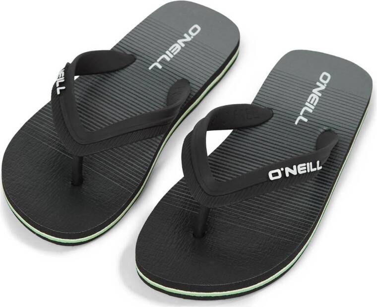 O'Neill Profile Graphic Sandals teenslippers zwart Jongens Rubber 28.5