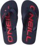 O'Neill profile logo slippers rood blauw kinderen - Thumbnail 1