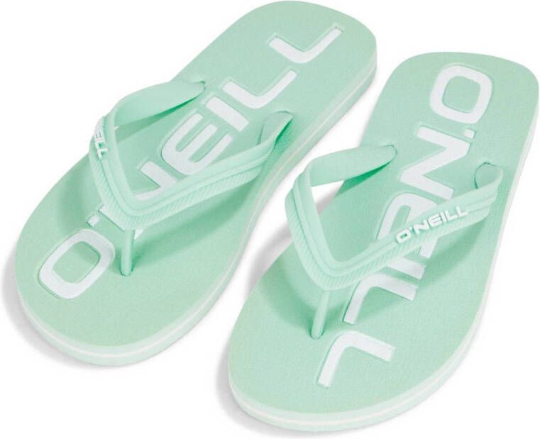 O'Neill Profile Logo teenslippers mintgroen
