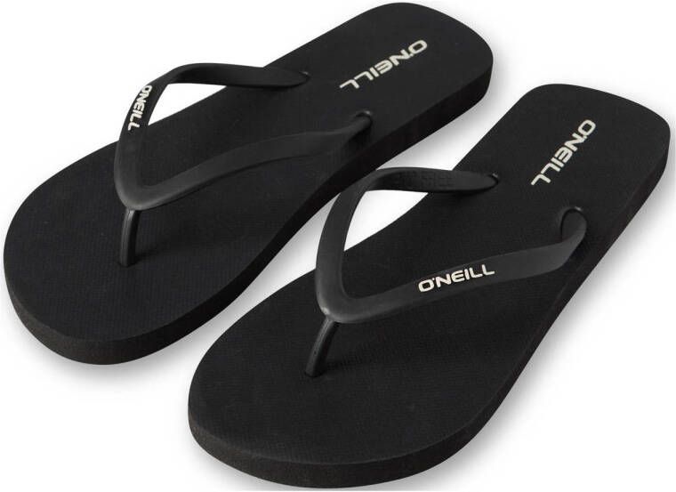 O'Neill teenslippers Dames Model profile small logo Zwart Wit