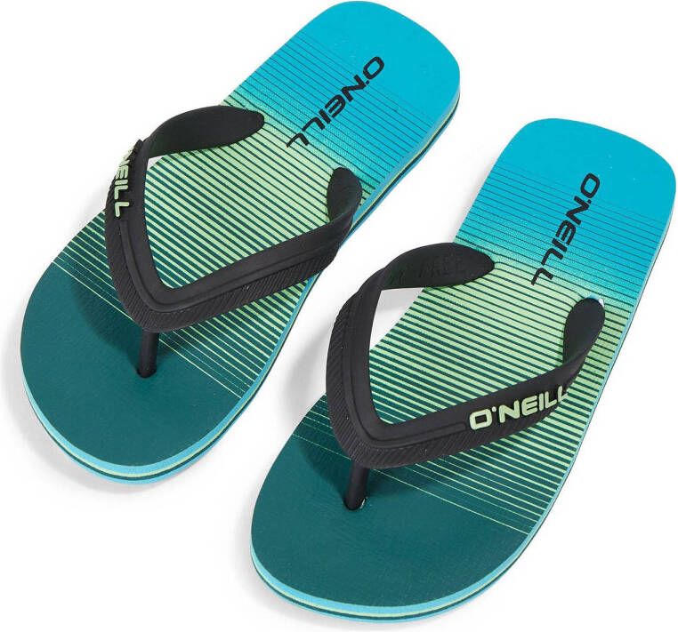 O'Neill Profile Graphic Sandals teenslippers aquablauw Jongens Rubber 24.5