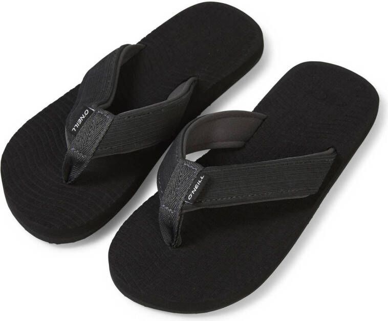 O'Neill teenslippers zwart Jongens Texapore 35 | Teenslipper van