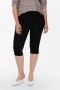 ONLY CARMAKOMA high waist skinny fit capri CARAUGUSTA zwart - Thumbnail 1