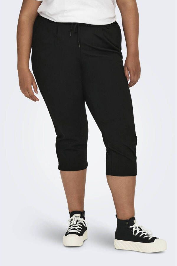 ONLY CARMAKOMA regular fit broek CARGOLDTRASH zwart