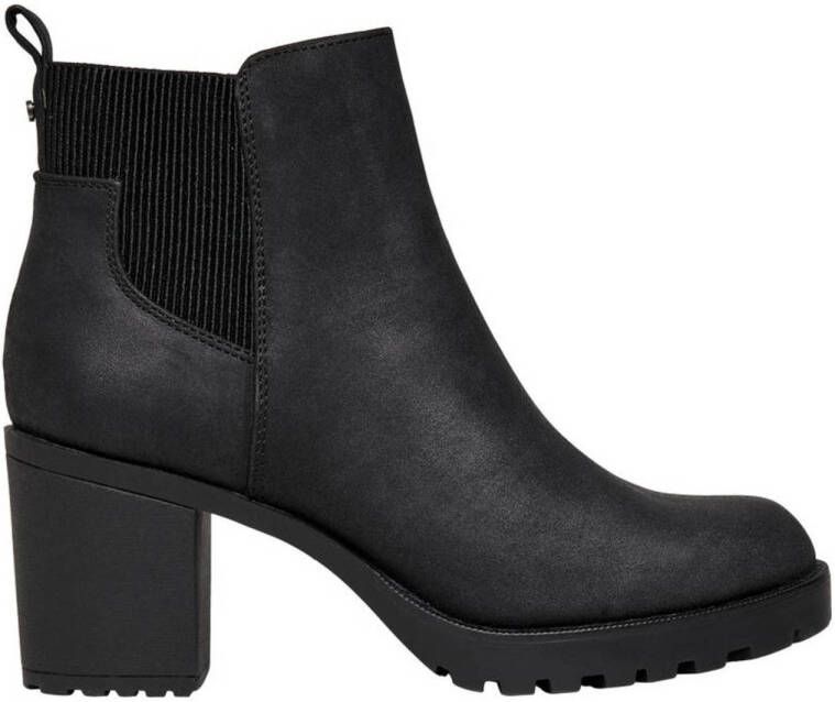 ONLY Onlbarbara Heeled Bootie Noos chelsea boots zwart